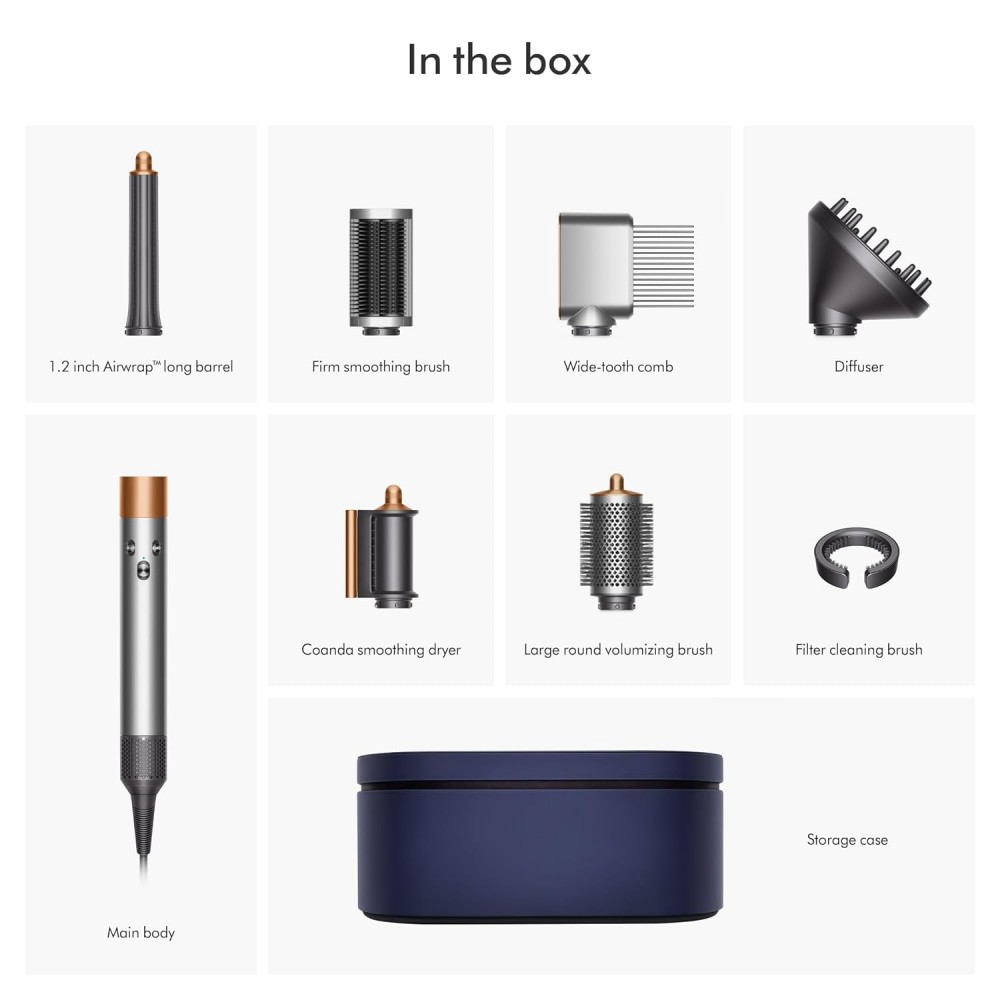 Dyson Airwrap multi-styler and dryer Complete Long (Prussian Blue/Rich Copper)