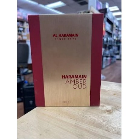 Amber Oud Rouge Unisex Eau de Parfum 3.4edp Al Harmain