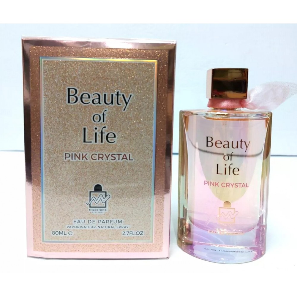 Beauty of Life Pink Crystal Women