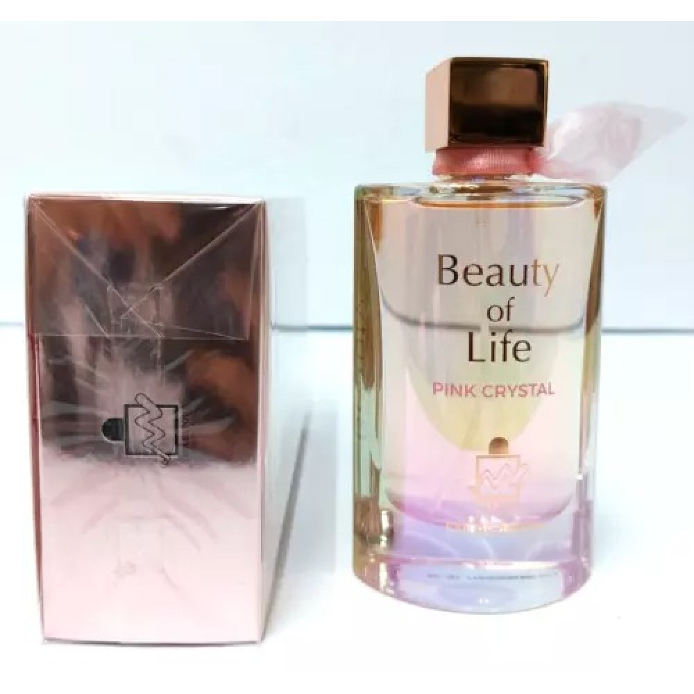 Beauty of Life Pink Crystal Women