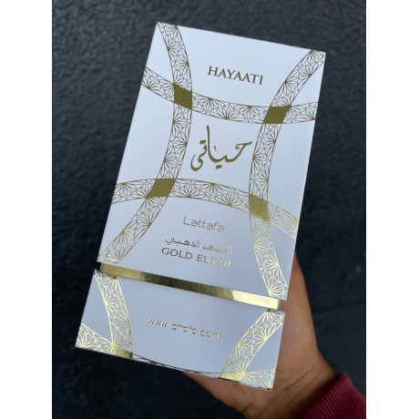 Hayaati Unisex Gold Elixir 3.4EDP Eau de Parfum by Lattafa