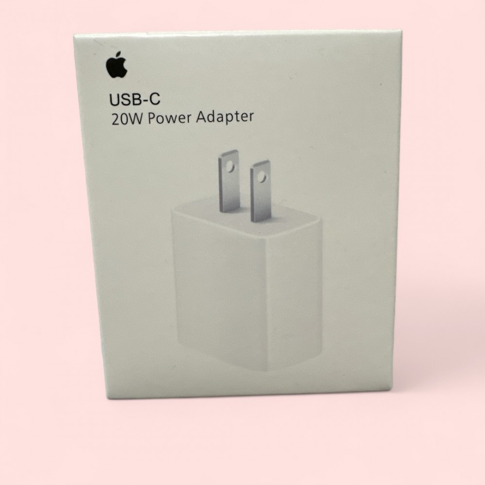 20W CHARGER BOX Original by Apple USB-C Adapter